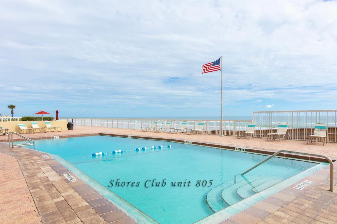 Daytona Beach Shores Ocean Front Balcony 2Beds 2Ba King Ste And 2Queens - Shores Club 805 المظهر الخارجي الصورة
